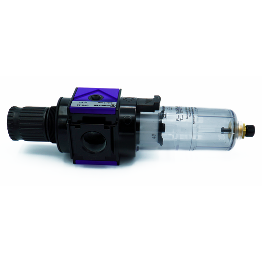 Filterdruckminderer R 1" mit Manometer + Ablaßvent Artikelnummer: 5115426