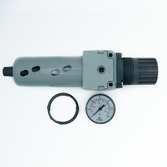 Filterdruckminderer R 1/2" mit Manometer Ablaßvent - Standard eingesetzt bei Krema Artikelnummer: 5100481