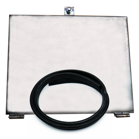 Montagetür 600x480H mit Zarge u. Dichtung Silicon Artikelnummer: 5110552